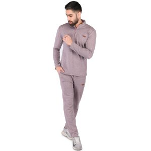 ست بلوز شلوار مردانه آستین بلند ساده یقه ایستاده مدل 43598