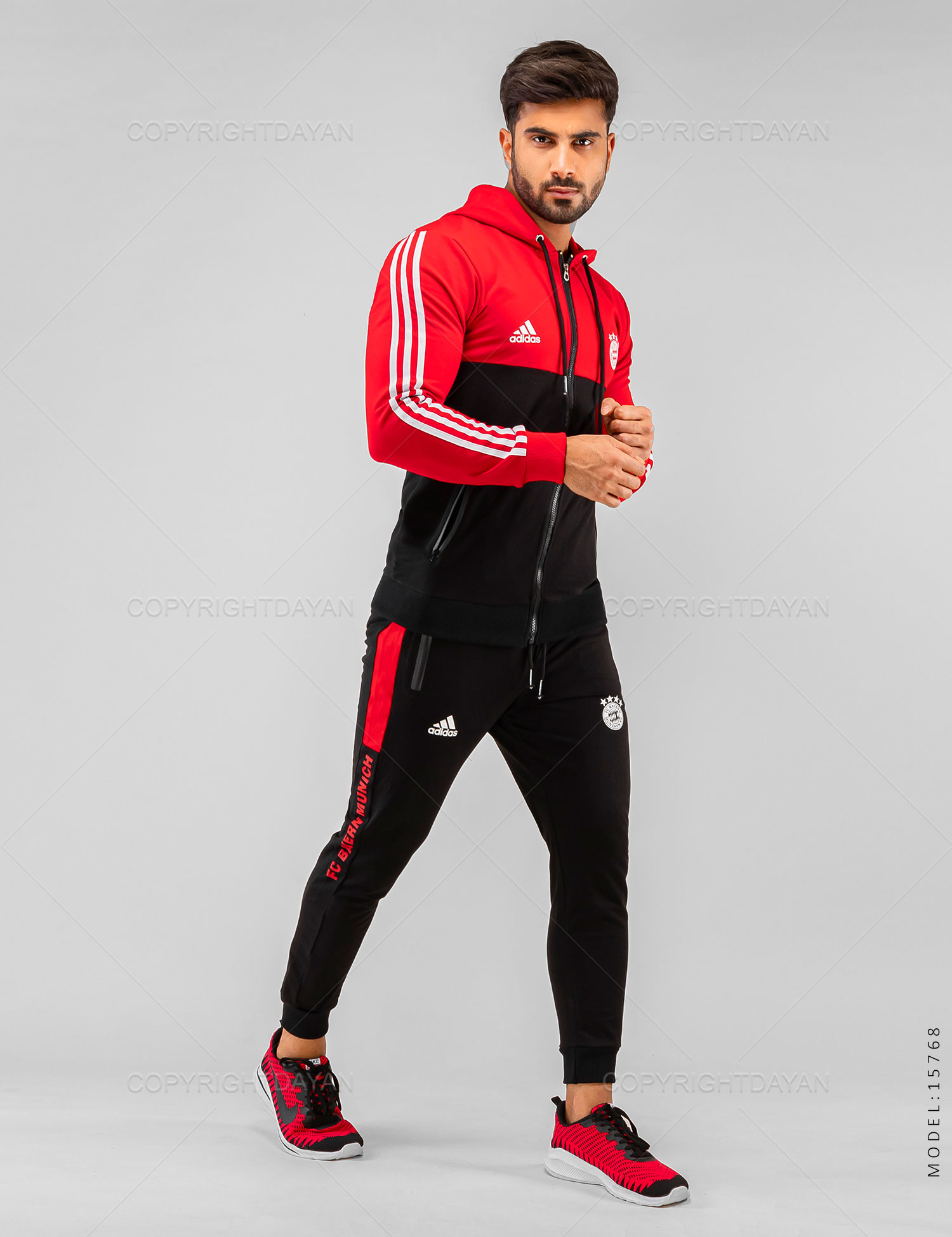 ست سویشرت شلوار مردانه Adidas مدل 15768