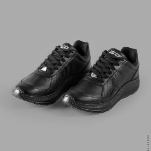 کفش روزمره مردانه Skechers چرم مصنوعی مشکی مدل 41942