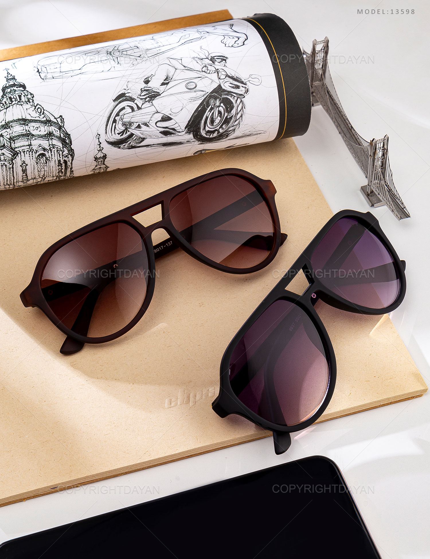 عینک آفتابی Louis Vuitton مدل 13598