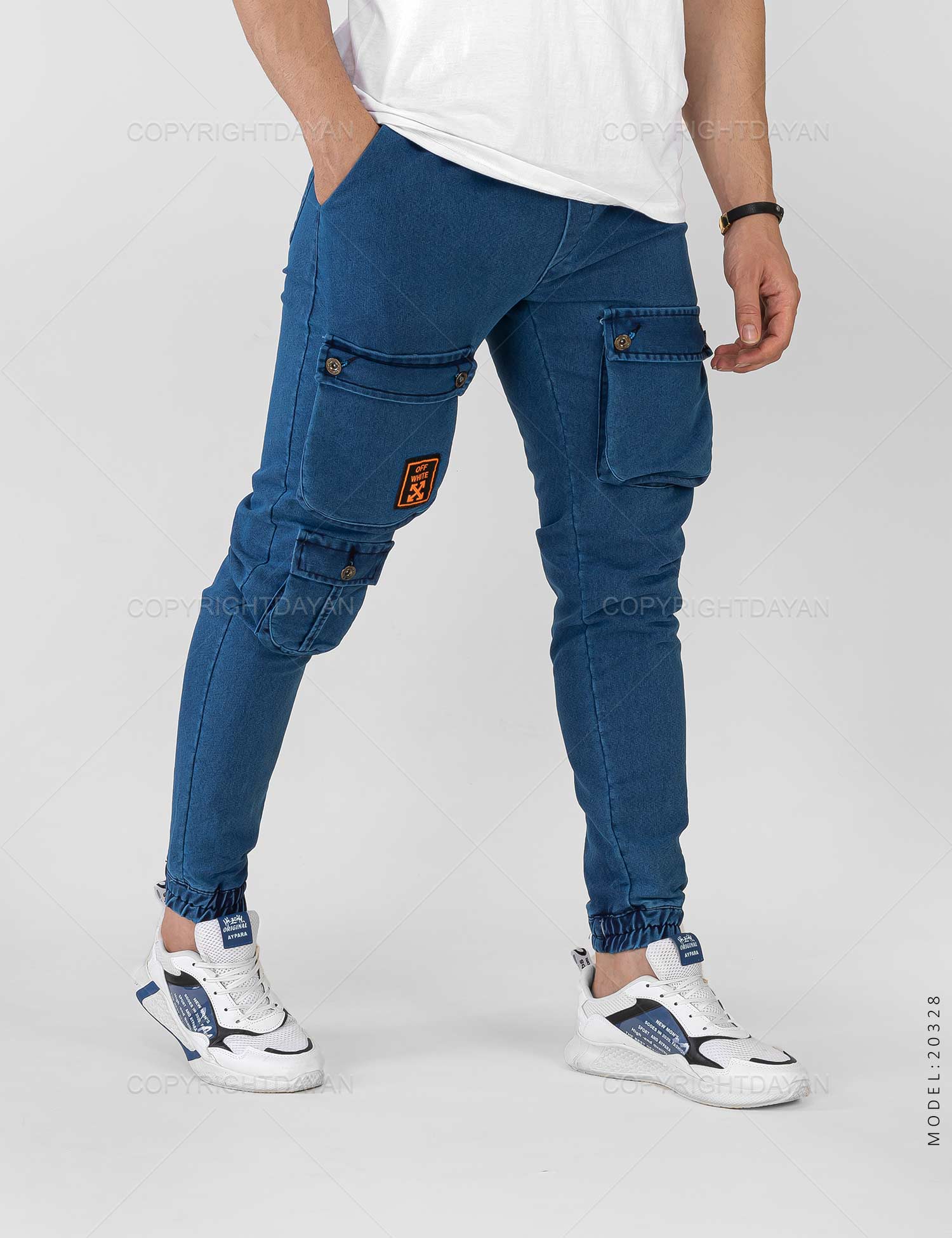 شلوار اسلش مردانه Off – White مدل 20328
