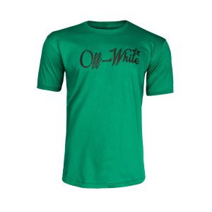 تیشرت OFF WHITE یقه گرد مردانه پنبه طرحدار مدل 45220