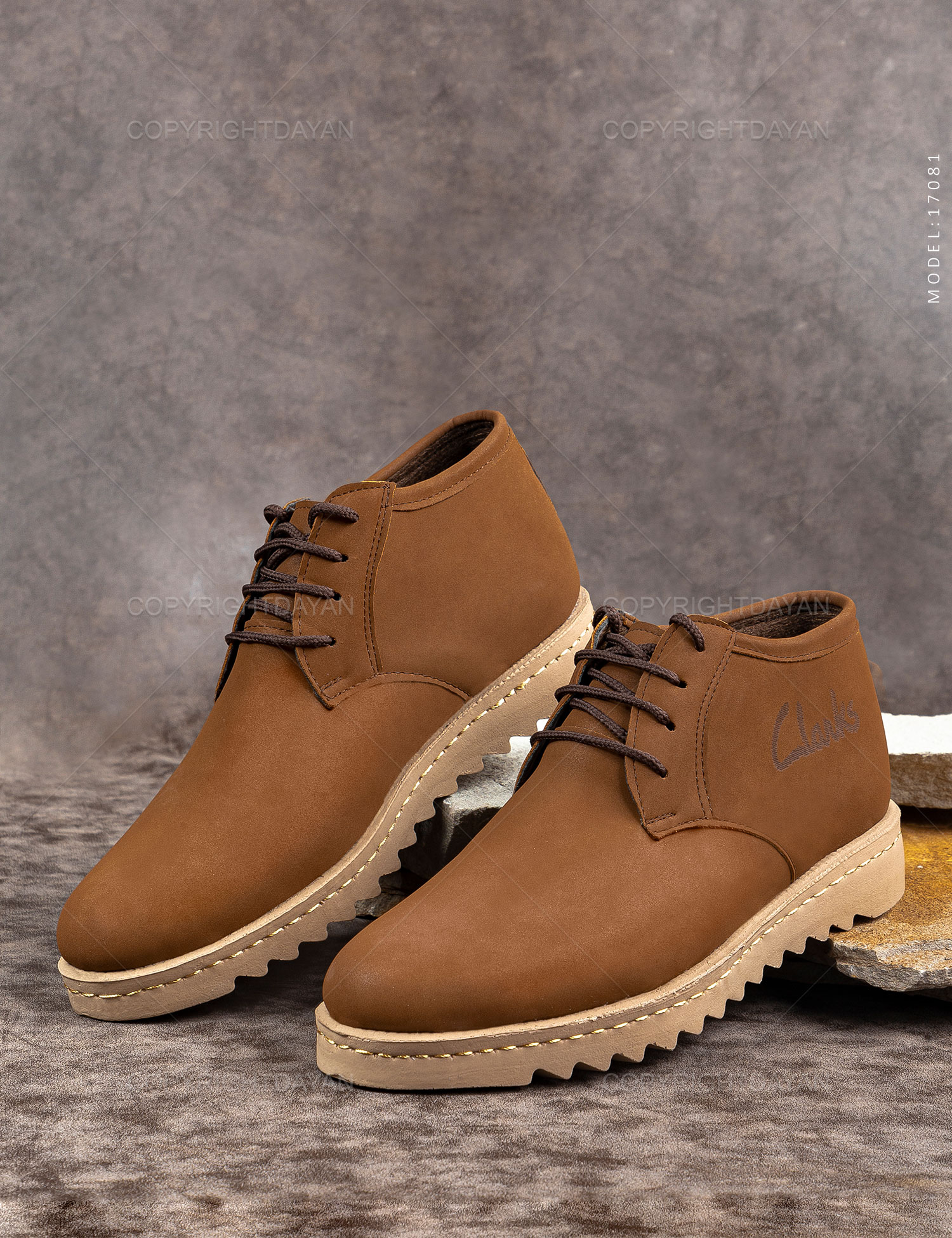 نیم بوت مردانه Clarks مدل 17081