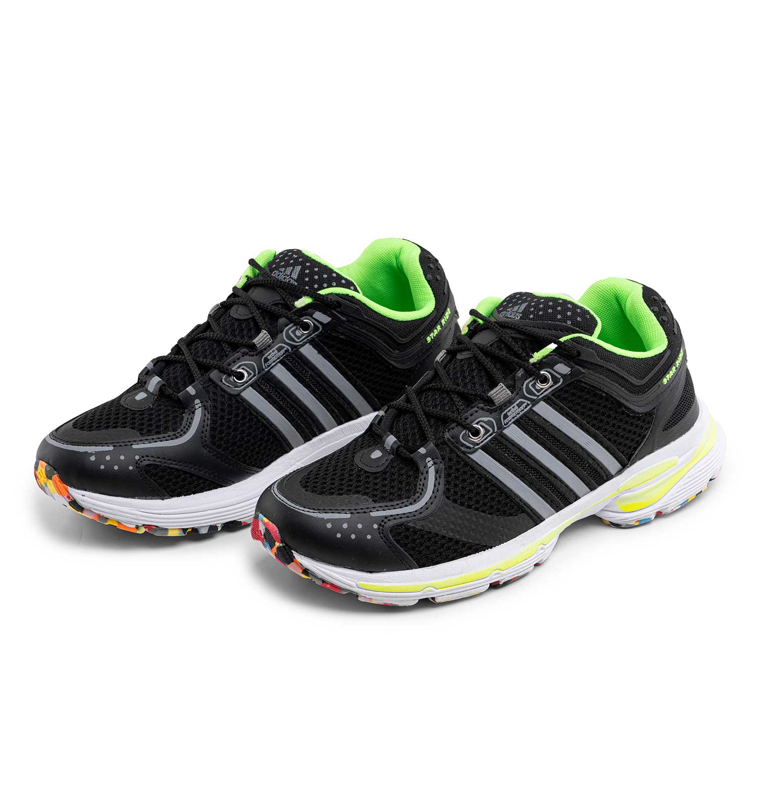 کفش اسپرت adidas مردانه پیاده روی بندی چرم مصنوعی مدل 40568