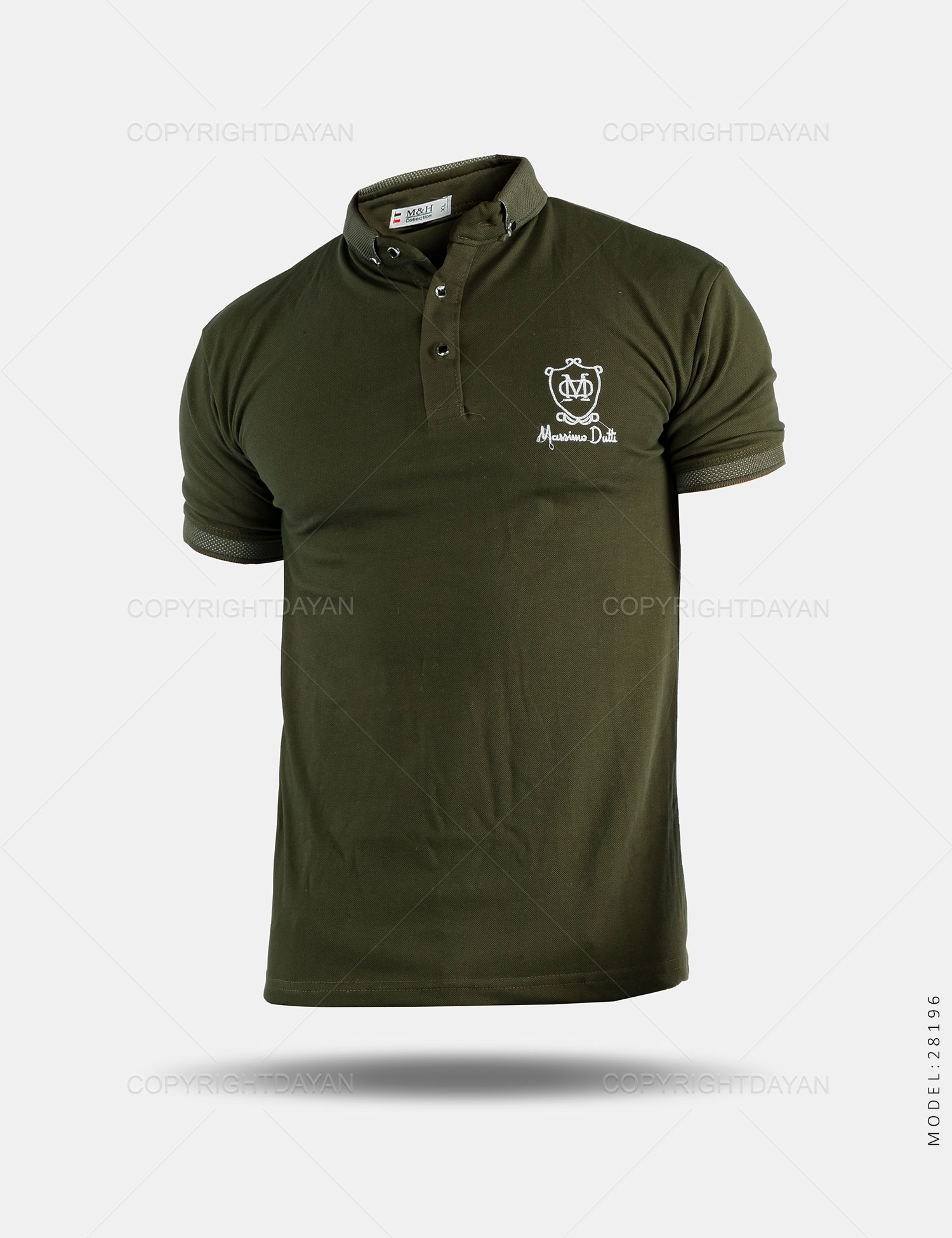 پولوشرت مردانه Massimo Dutti مدل 28196