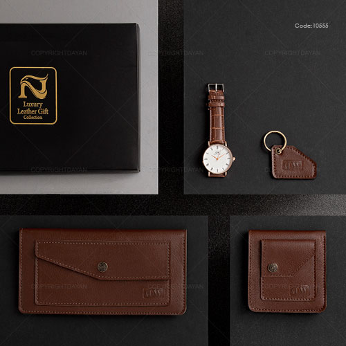 ست چرمی Daniel Wellington مدل 10555