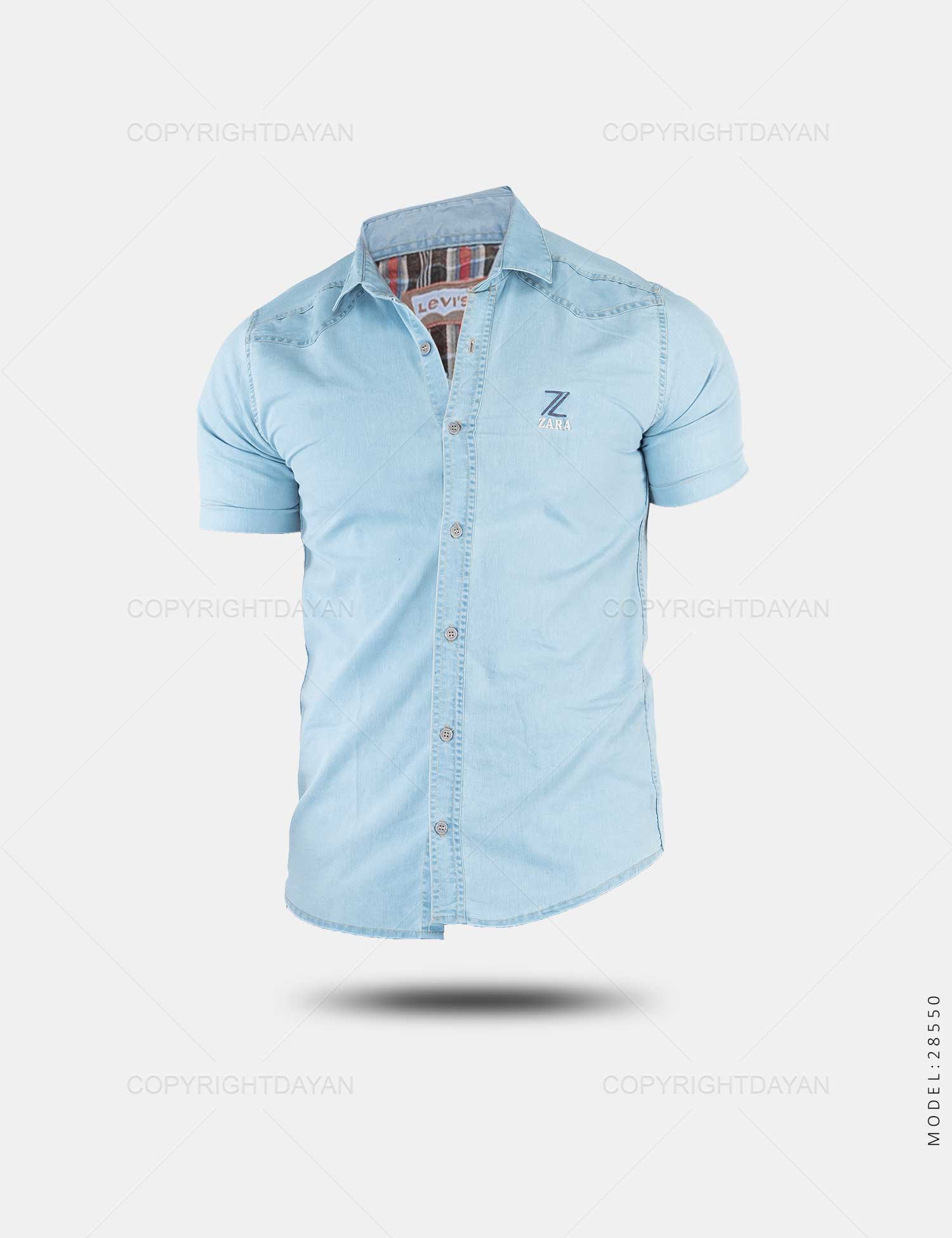 پیراهن مردانه Zara مدل 28550