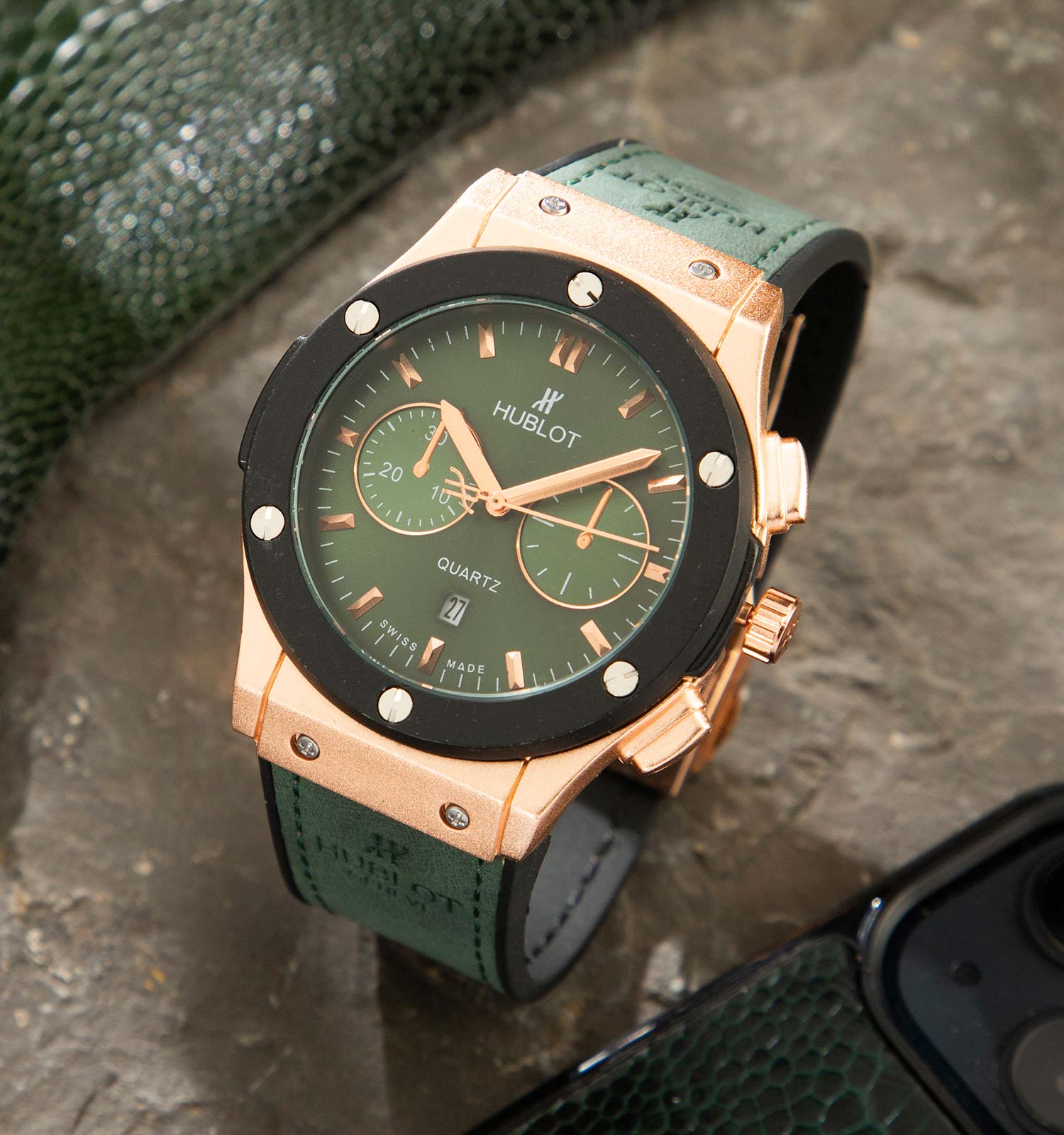 ساعت مچی عقربه ای مردانه Hublot مدل 41894