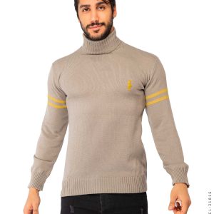 پلیور بافت مردانه یقه اسکی Polo مدل 31816