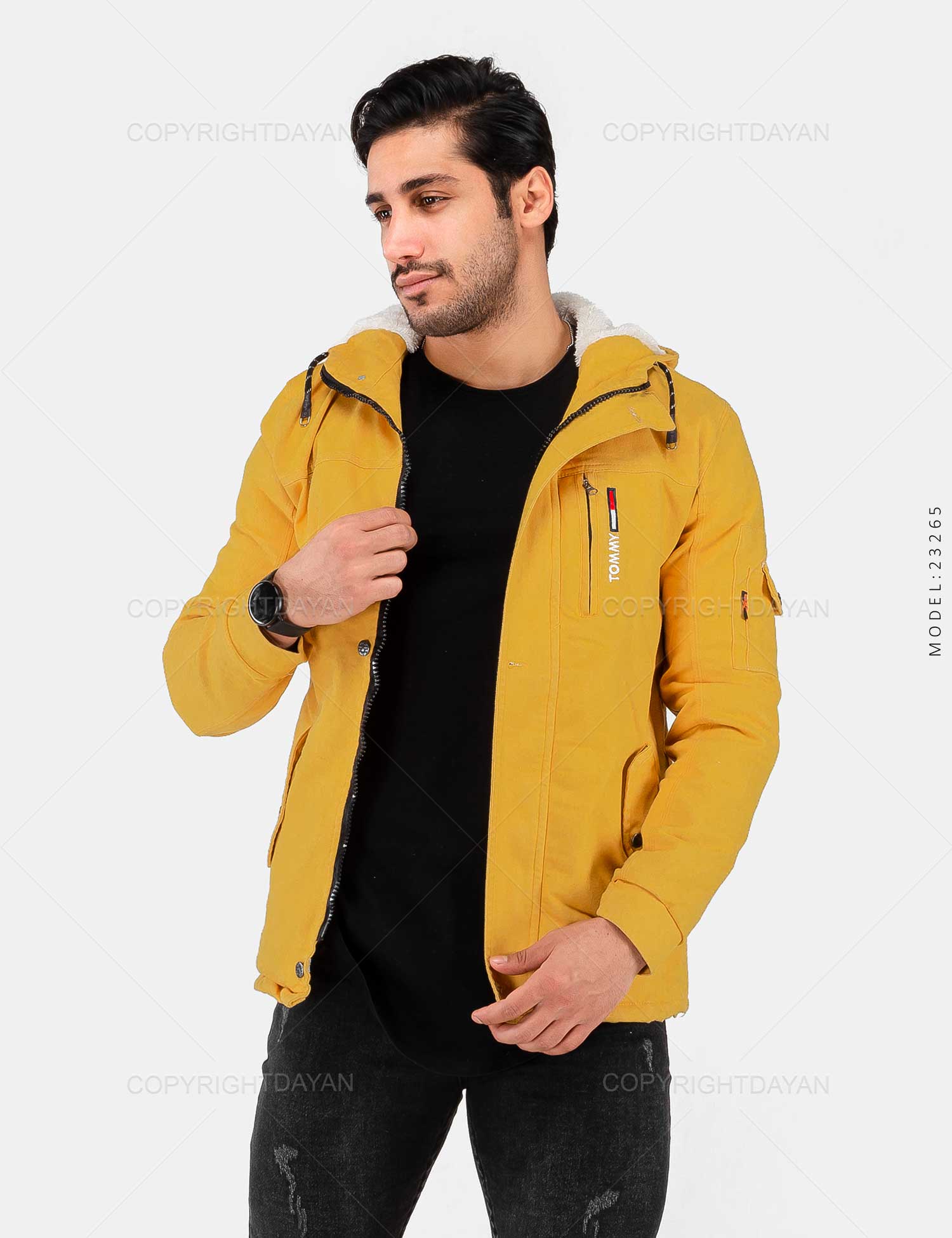 کاپشن مردانه Tommy مدل 23265