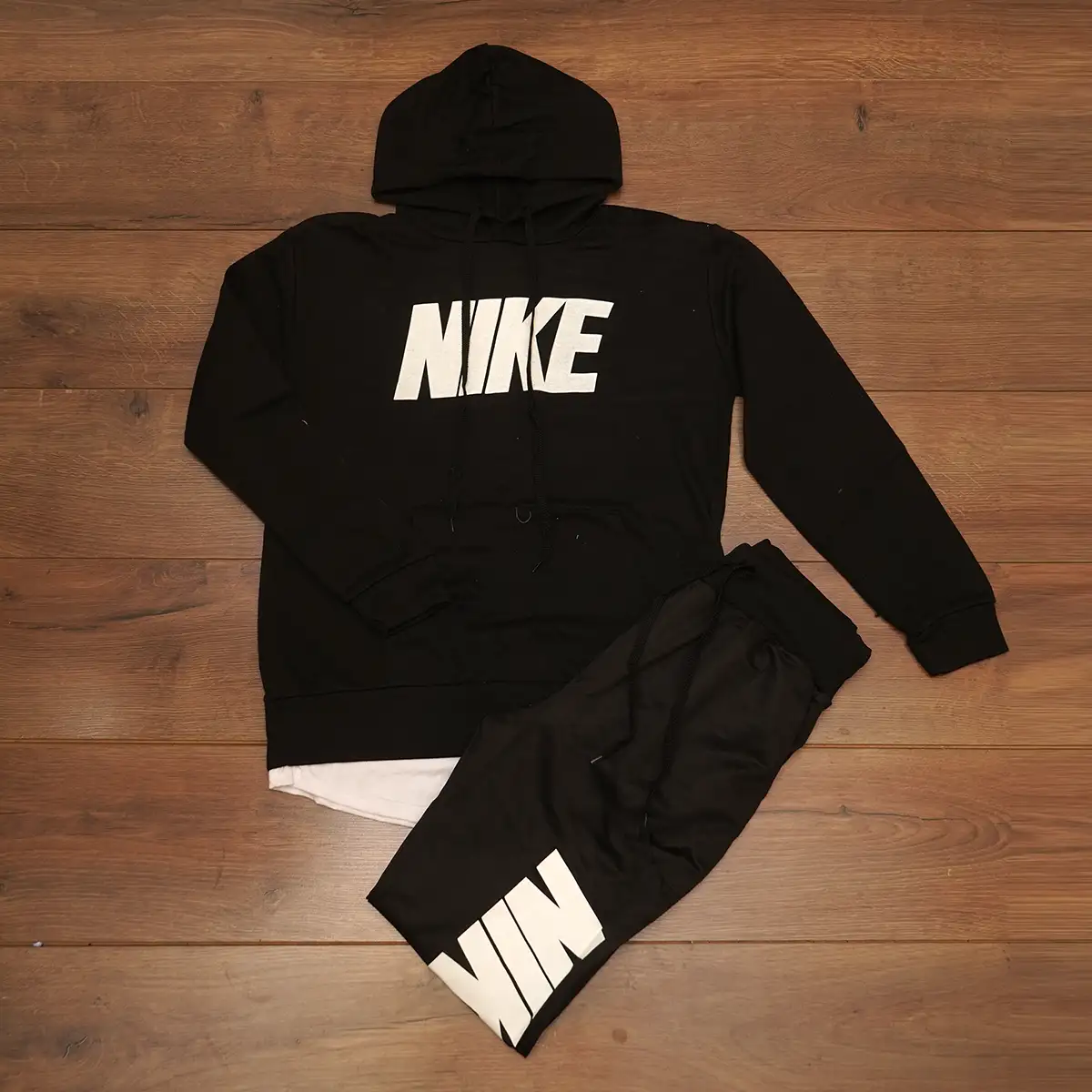 ست سویشرت شلوار مردانه NIKE مدل FABO مشکی