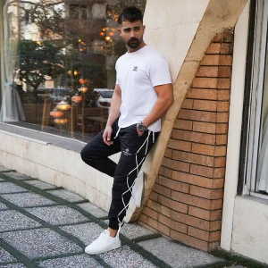شلوار مشکی مردانه مدل PHILIPP PLEIN