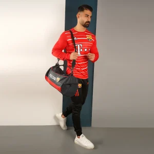 کیف ورزشی مشکی قرمز مدل Barcelona