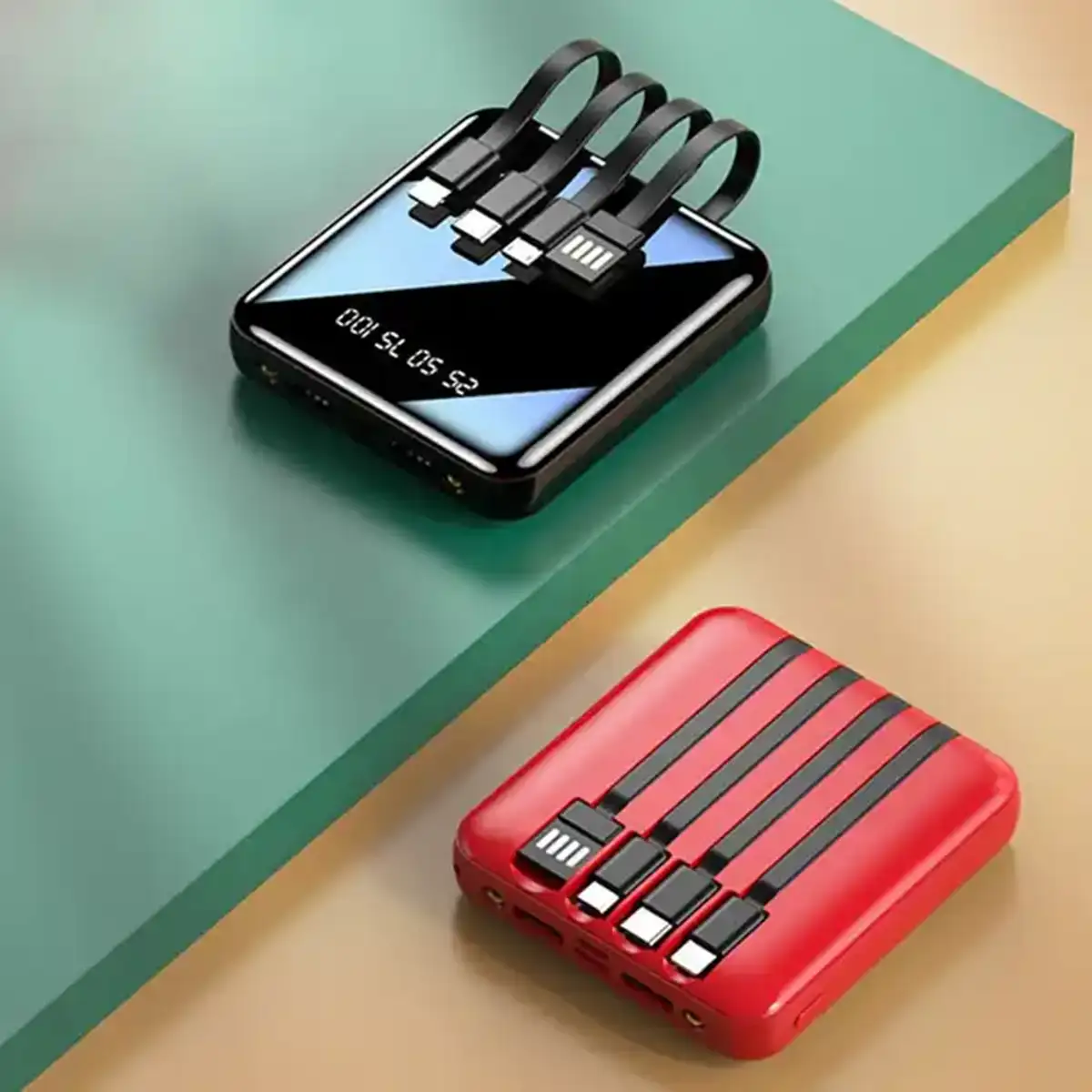 مینی پاور بانک 4 در 1