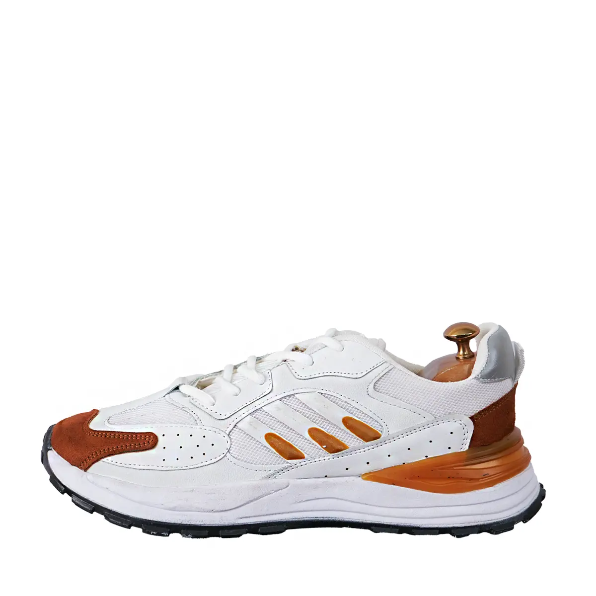 کفش ورزشی مردانه عسلی سفید Adidas مدل Toka
