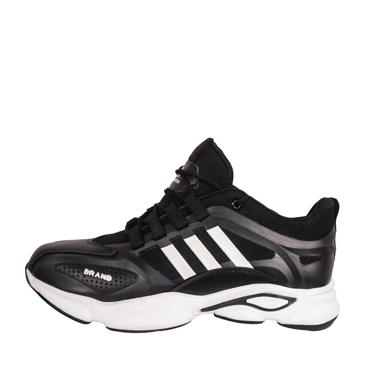 کفش ورزشی مردانه مشکی سفید Adidas مدل Ravan