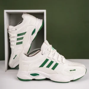 کفش ورزشی مردانه سفید سبز Adidas مدل Ravan