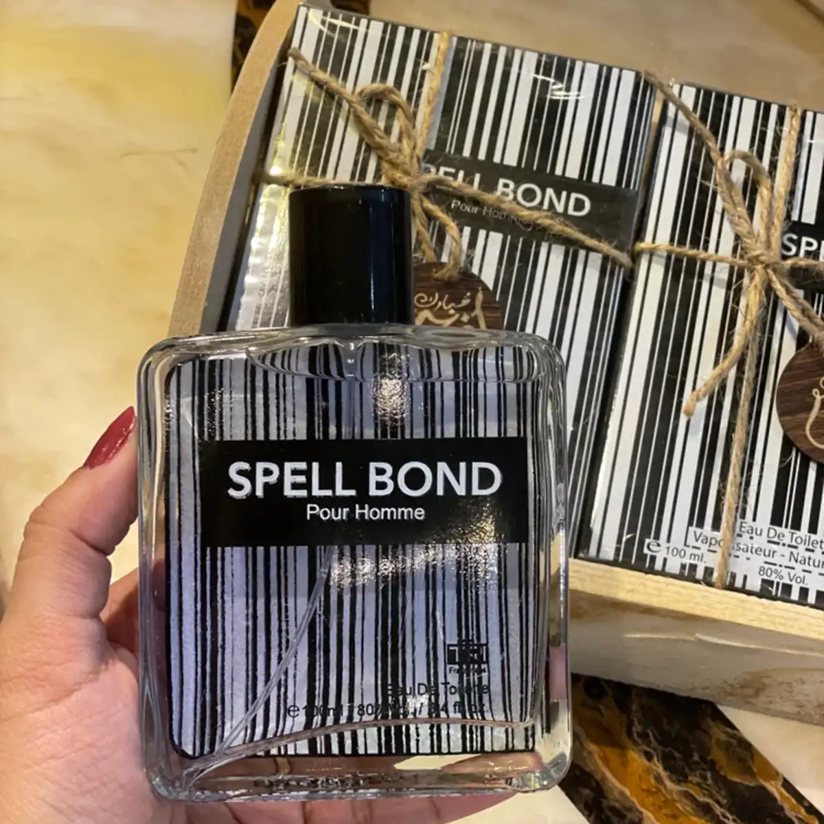 ادکلن مردانه مدل SPELL BOND