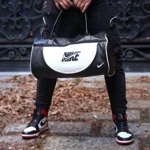 کیف ورزشی Nike مشکی سفید مدل N32