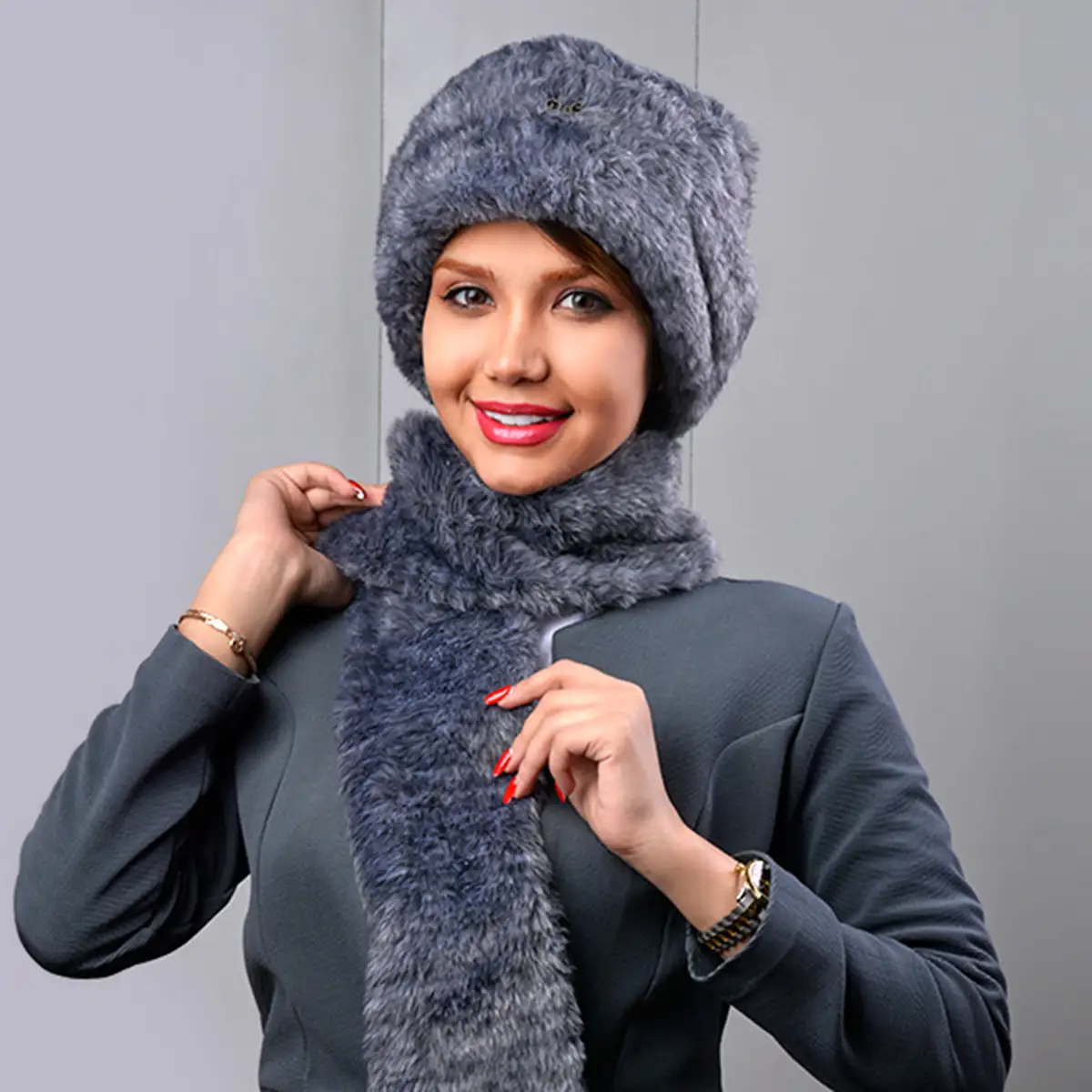 ست شال کلاه زنانه مدل SATIA