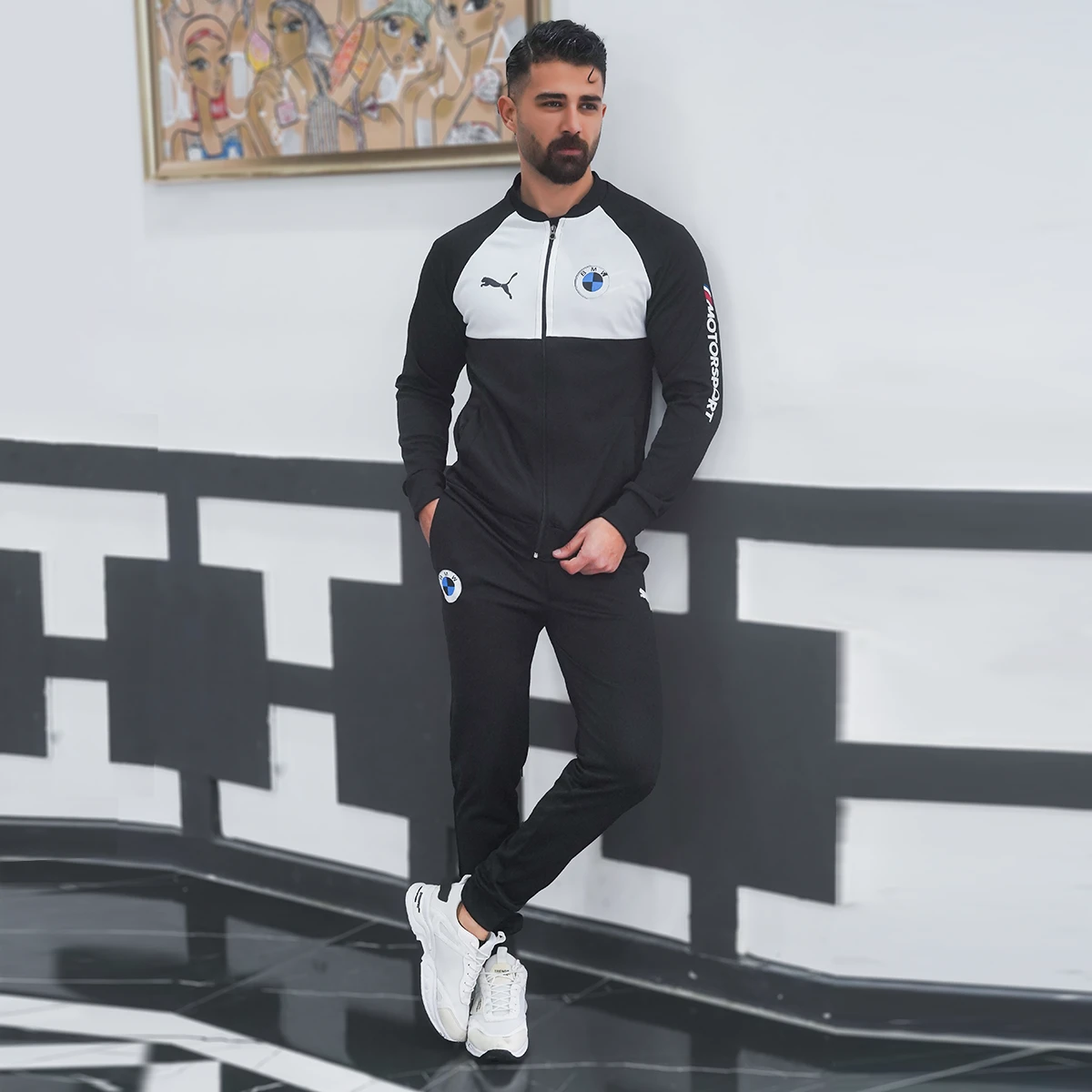 ست سویشرت شلوار مردانه BMW مدل Rohan