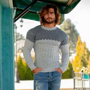 بافت مردانه Zima مدل R 1807 (خاکستری)