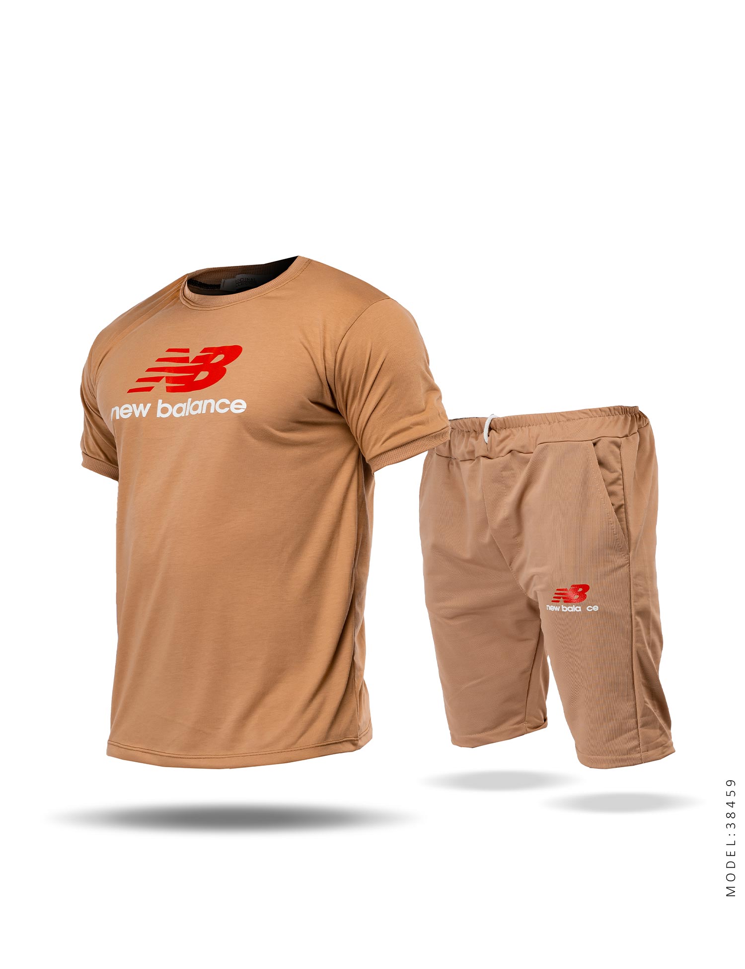 ست تیشرت شلوارک مردانه New Balance مدل 38459