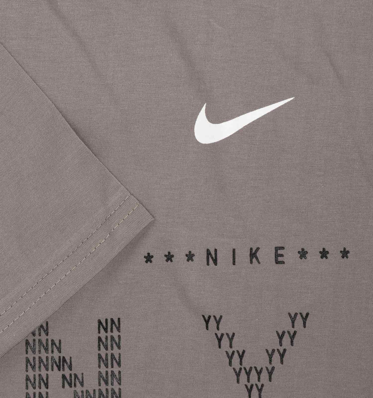 تیشرت Nike یقه گرد مردانه پنبه طرحدار مدل 45213