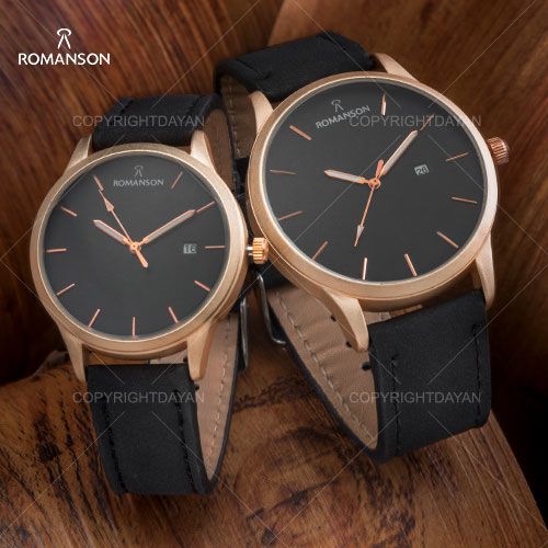 ست ساعت مچی مردانه زنانه Romanson مدل W 8750