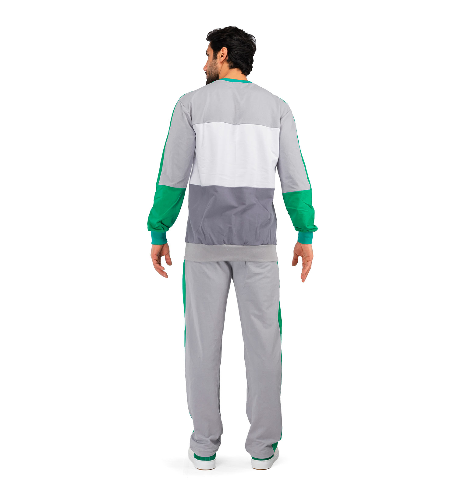 ست بلوز شلوار مردانه Fila یقه گرد مدل 41082