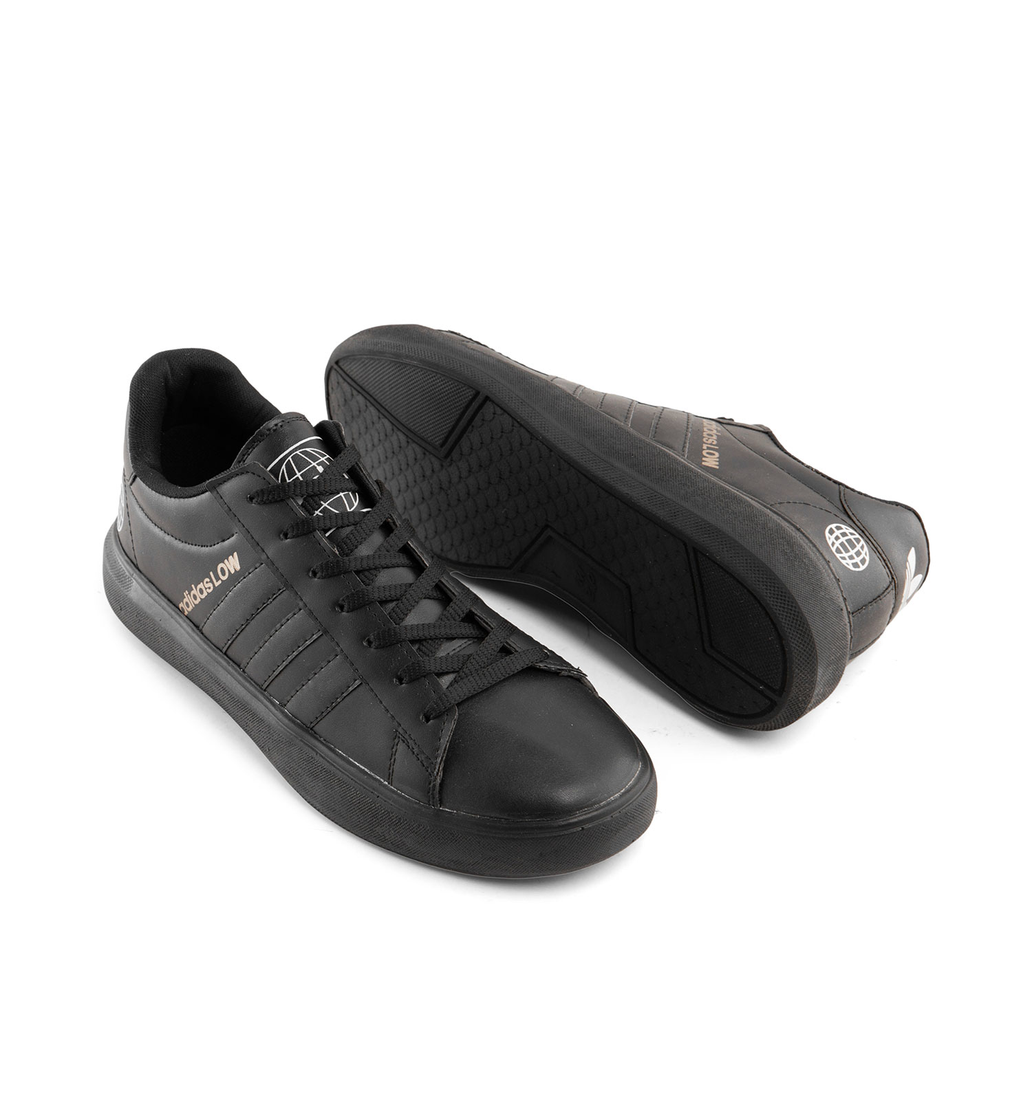 کفش اسپرت Adidas مردانه مشکی بندی مدل 43189