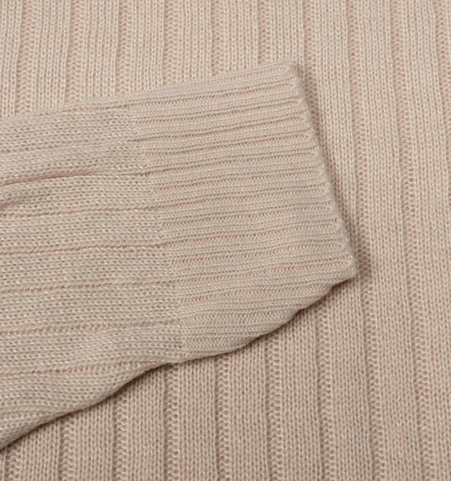 تونیک بافت زنانه آستین بلند یقه اسکی فری سایز مدل 45670