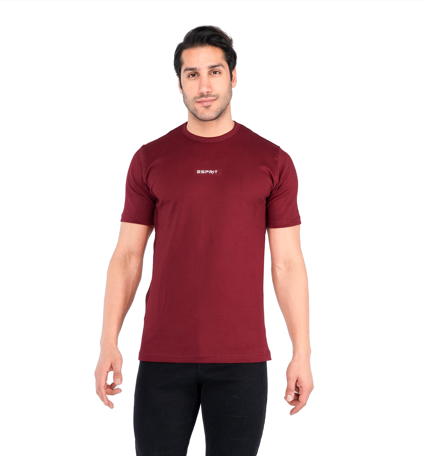 تیشرت Esprit یقه گرد مردانه ساده مدل 42219