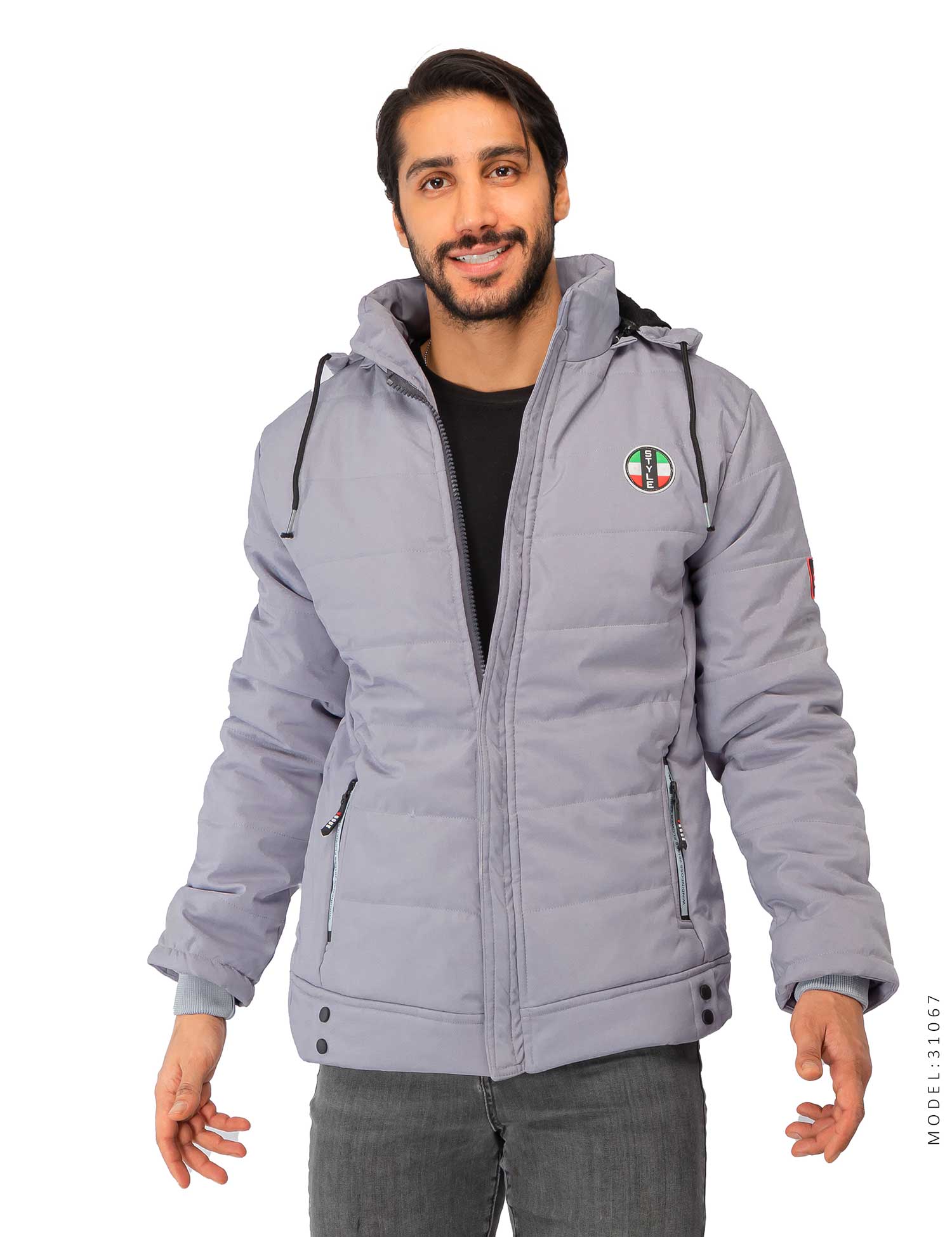 کاپشن مردانه اسپرت Alma مدل 31256
