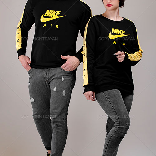 ست بلوز مردانه زنانه Nike مدل C 8660