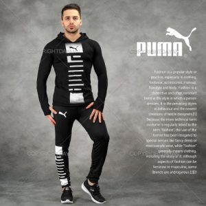 ست سویشرت شلوار Hamero کفش Verno (مشکی)