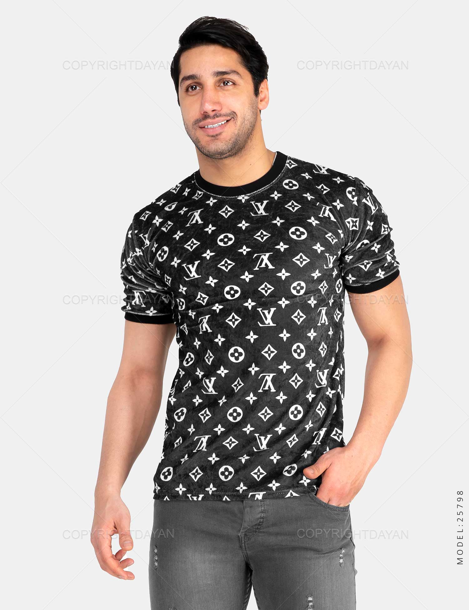 تیشرت مردانه Louis Vuitton مدل 25798