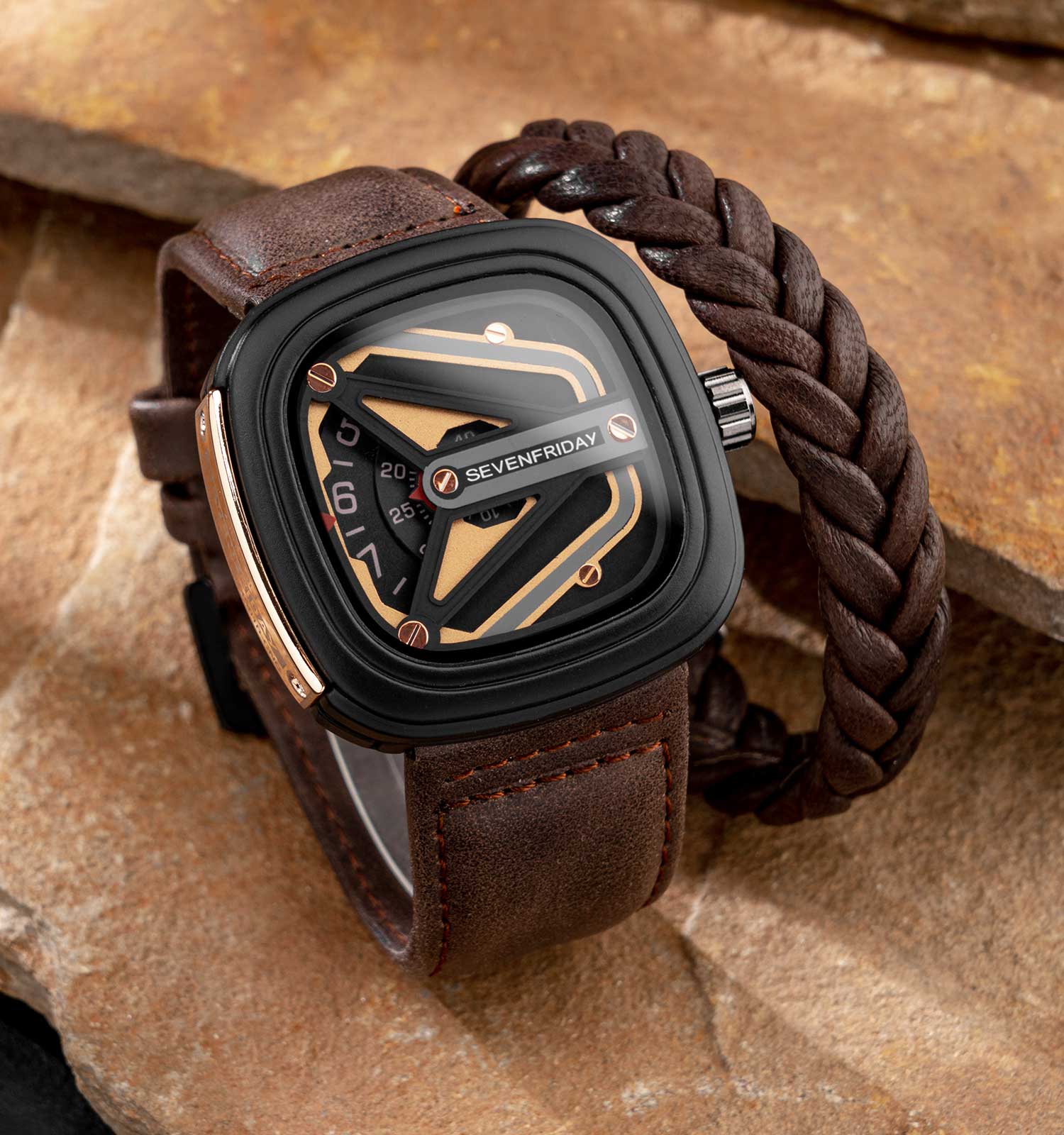 ساعت مچی مردانه عقربه ای SevenFriday مدل 40379