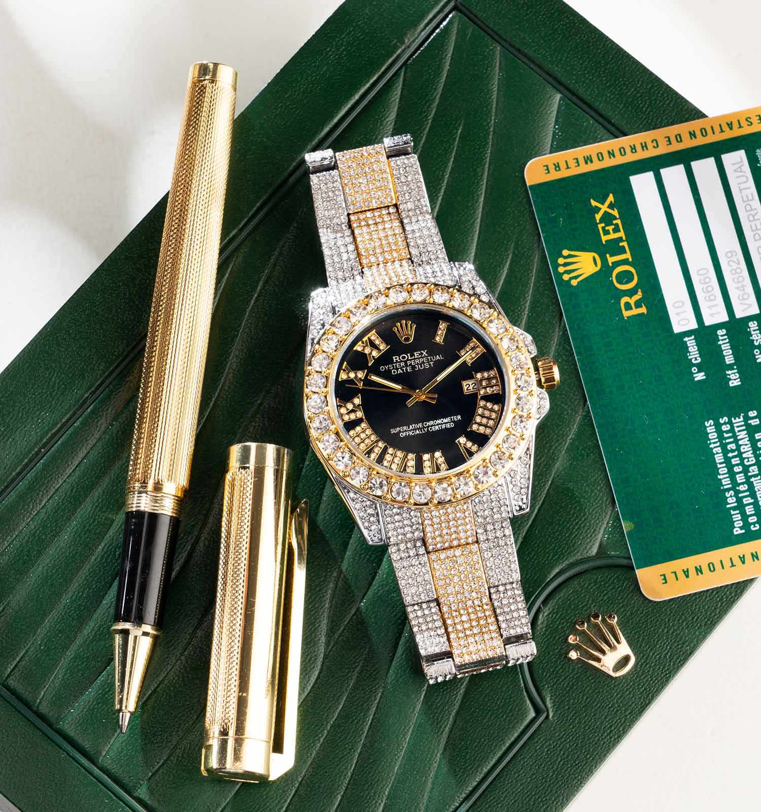 ساعت مچی عقربه ای زنانه Rolex مدل 45132