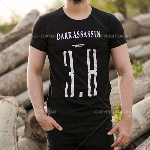حراج تیشرت Pierre Cardin طرح Dark Assassin