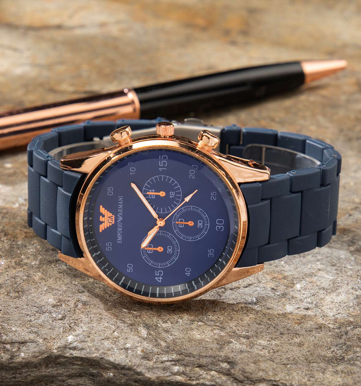 ساعت مچی مردانه عقربه ای Emporio Armani مدل 40386
