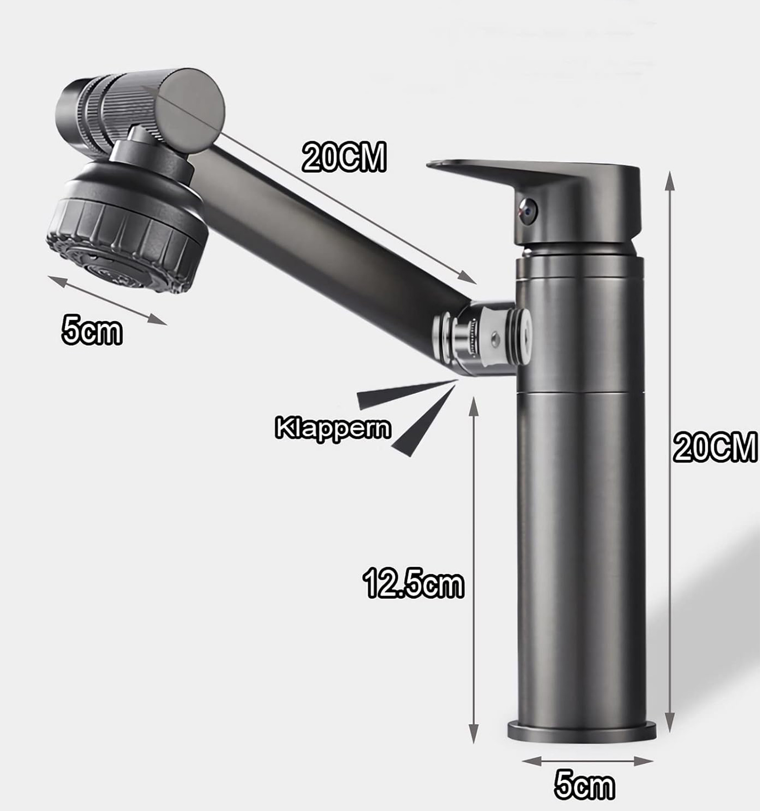 شیر میکسر 360 درجه مدل 45379