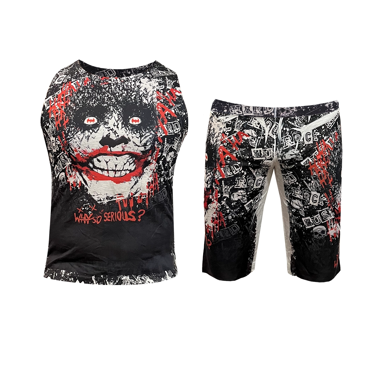 ست رکابی شلوارک مردانه مدل Joker 33