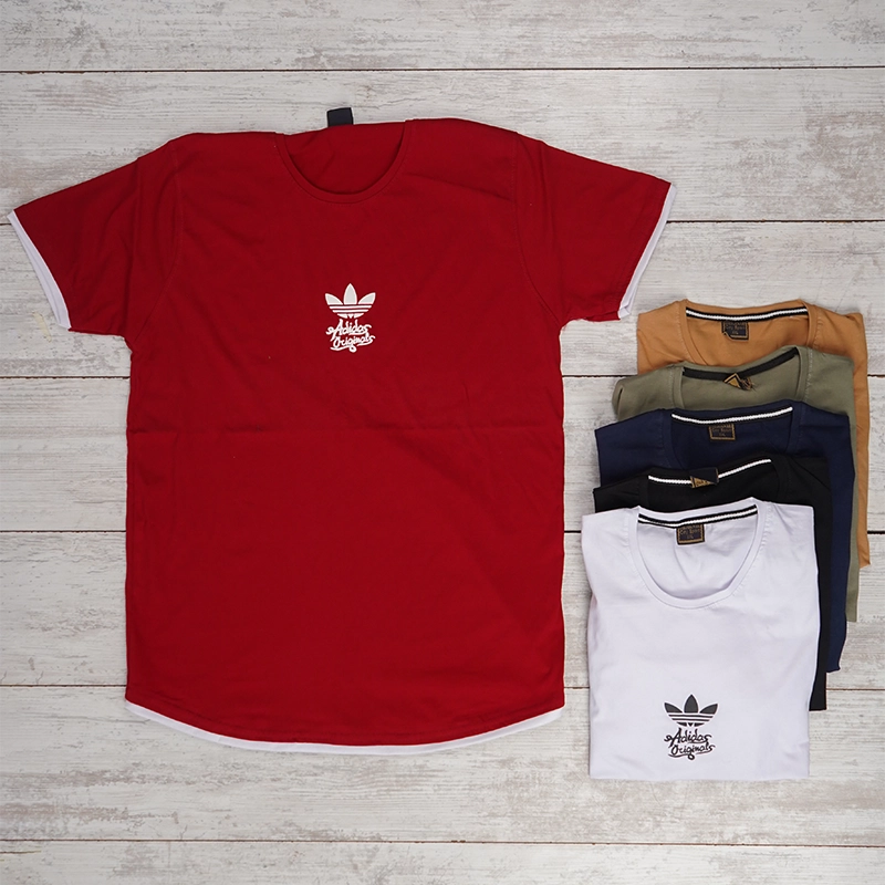 تیشرت مردانه Adidas مشکی مدل T60