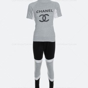 ست تیشرت شلوار زنانه Chanel مدل 12748