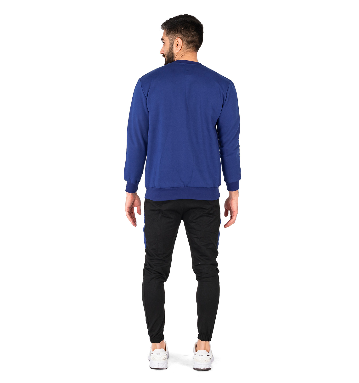 ست بلوز شلوار مردانه آستین بلند Adidas ساده یقه گرد مدل 43706
