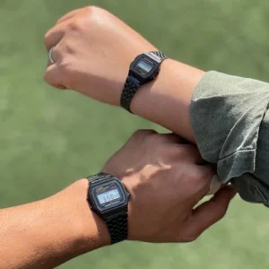 ساعت مشکی نوستالژی Casio مردانه