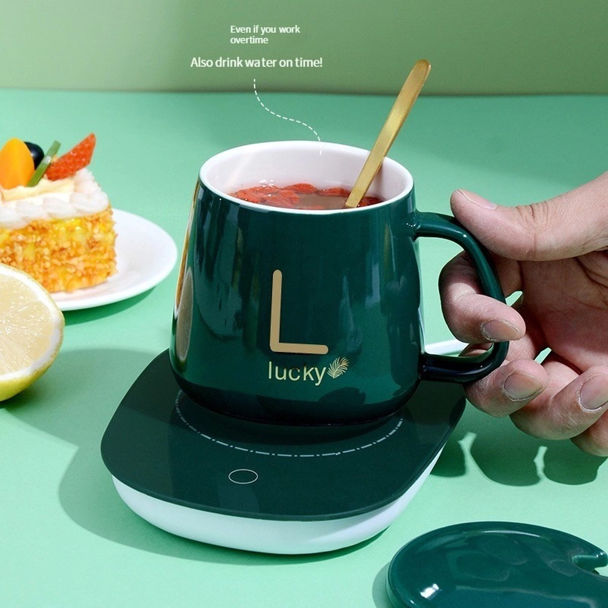 ماگ هیتر دار مدل lucky
