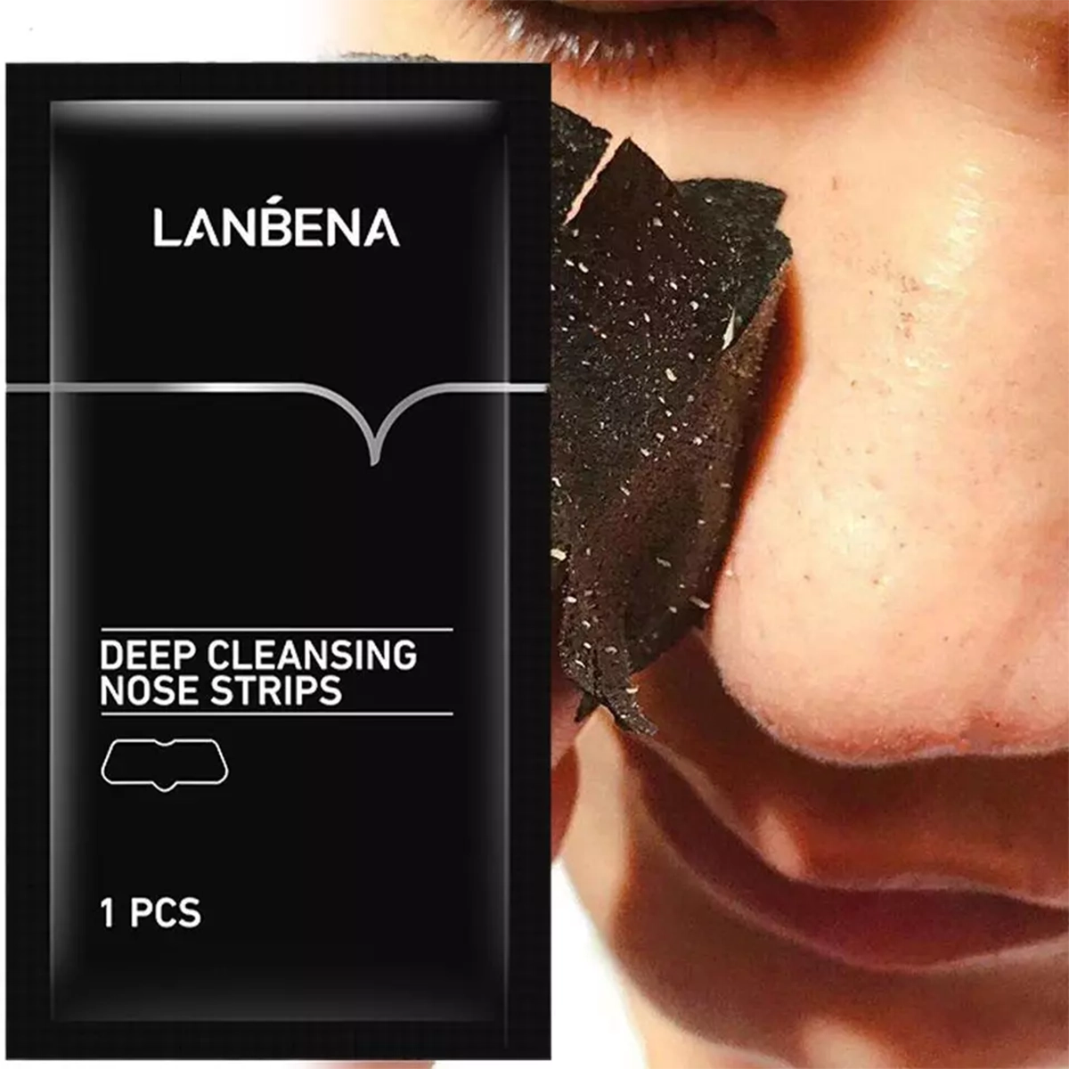 چسب بینی ورقه ای مدل LANBENA 3عددی