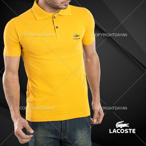 پولوشرت Lacoste مدل Mao (زرد)